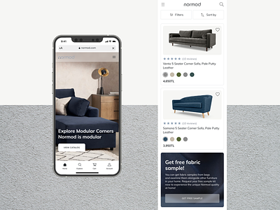 Mobile first for an online furniture store design equal mobile mobile first responsive ui userexperience userinterface ux web design