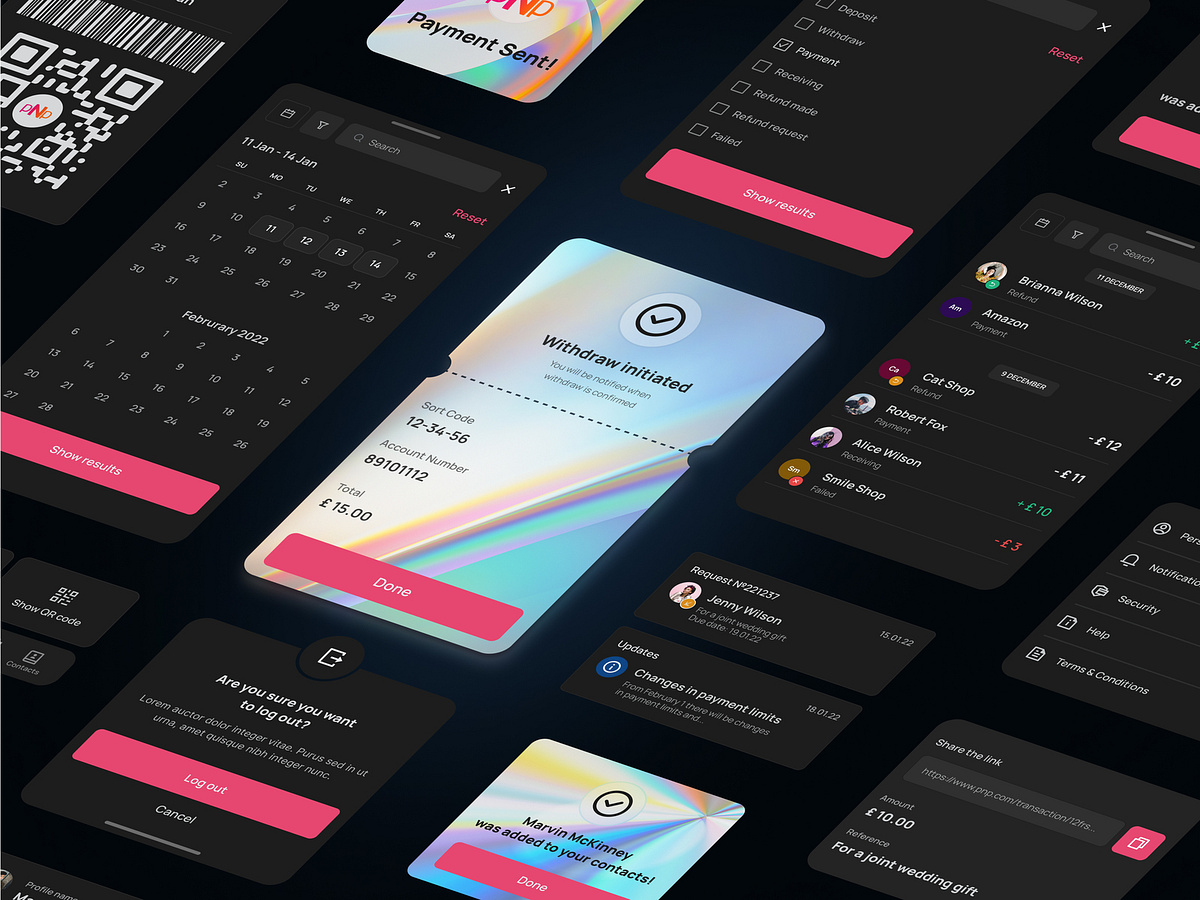 pNp verification by Equal on Dribbble