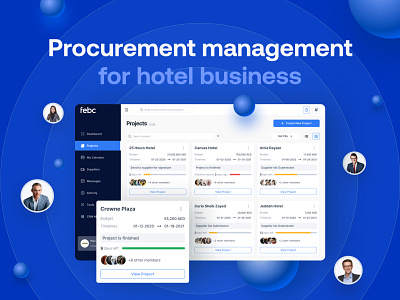 Procurement management for hotel business business daily ui dailyuichallenge design digital equal finance mockup ui uiux user interface userexperience userinterface ux ux design