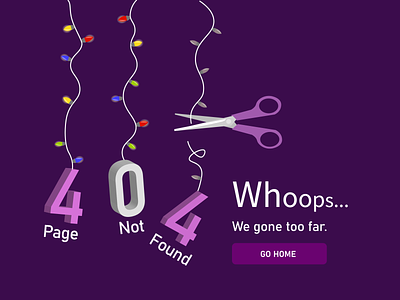 404 Error page #008 404 agnesedaily dailyui design illustration ui