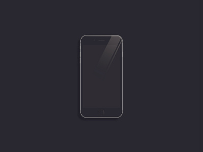 iPhone 6s Illustration app apple cell design dribbble flat flat illustration graphic design graphic designer illustration iphone 6s minimalist products stroke ux vector vector graphics