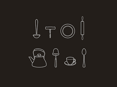 Kitchen icons - part 1