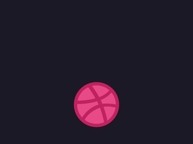 Hello Dribbble 2d animation dribble motion design thanks