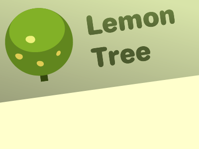 Refreshed Lemontree Logo botanical green logo