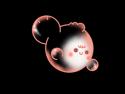 Bubble fish animated gif animation design doodle gif graphic design illustration procreate