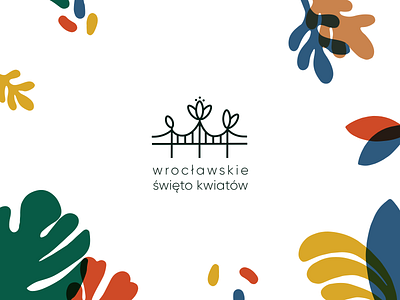 Wrocławskie Święto Kwiatów brand design branding logo