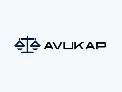 avukap.com logo design attorney avukat brand design lawyer logo
