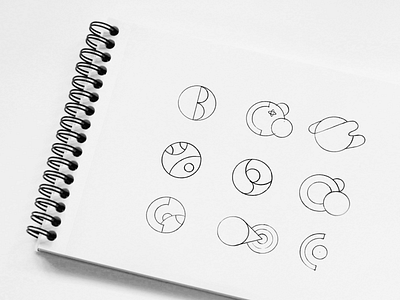 Crystal Ball Logo Sketches