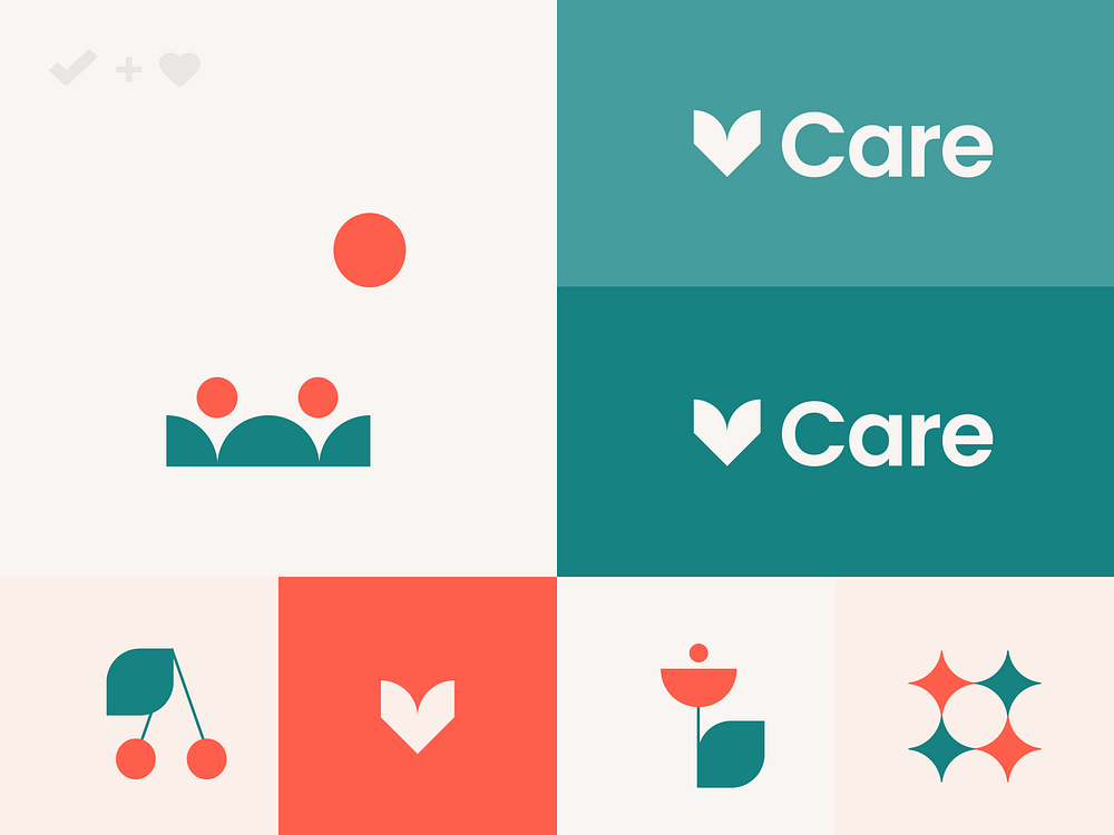 Logo Design Concept For Care By Maryna Gerdiy On Dribbble