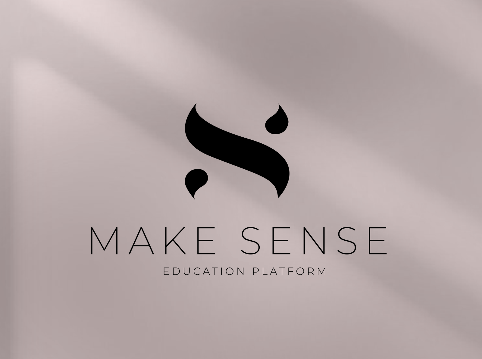 Logo Make Sense by Olga Porshina on Dribbble