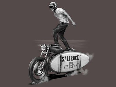 Motorbike Surfer