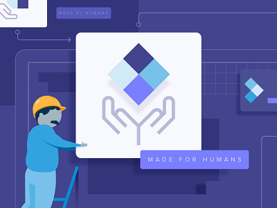 Engineering principles icon: Made for humans