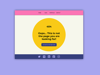 404 page design design ui ux web web design website website concept website design