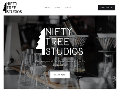 Nifty Tree Studios website branding design logo ui ux web web design website website design