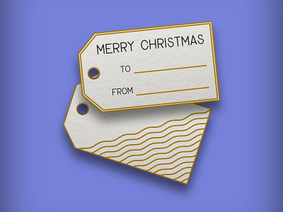 Christmas gift tags