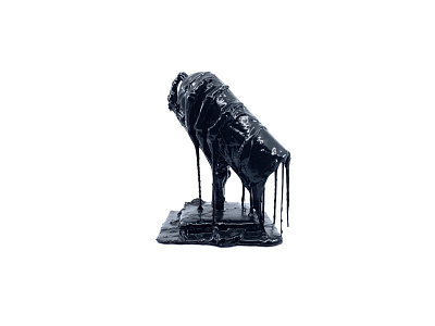 Born This Way metal resin sculpture