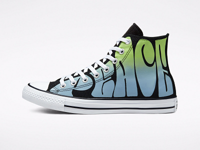Converse Empowered Chuck Taylor All Star converse hand lettering lettering sneaker surface design