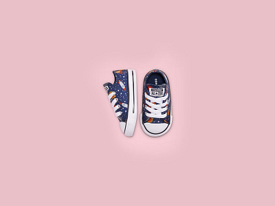 Converse Kids, Space Pattern Surface Design