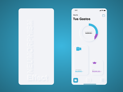 Neumorphism app bolivia design ios iphonex neumorphism soft colors soft ui software design ui ui design uxuidesign