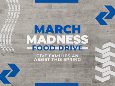 March Madness Food Drive basketball church design church graphic church graphic design design event graphic graphic design promotion