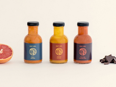 537 Co. Label Design brand design brand identity branding design food foodie hotsauce icon label label design logo packaging typography