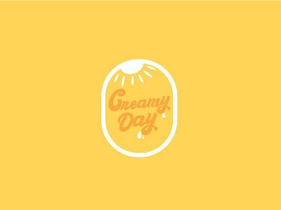 Creamy Day Logo @emtelier adobe illustrator brand design branding illustration logo logo design logo type vector