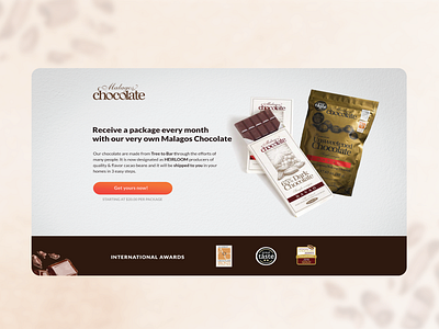 Malagos Chocolate Sales Funnel Design @emtelier branding design sales funnel ui ui design uidesign web design web designer webdesigner website website design