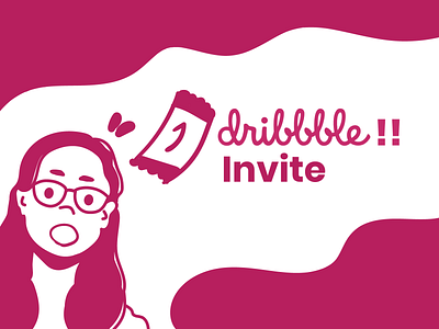 1 Dribble Invite !!!! drawing dribbble best shot dribbble invite illustration invite invite giveaway self portrait