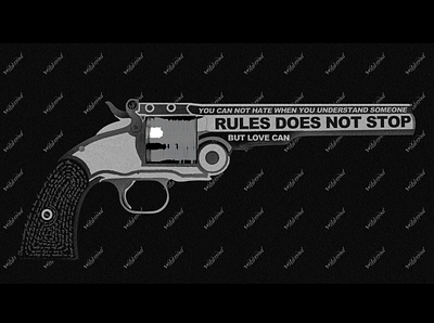 Love Shot black gun guns love old rules
