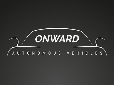 Daily Logo Challenge - Day 5: Driverless Vehicles branding car logo daily logo challenge dailylogochallenge design illustration logo masculine outline logo typography