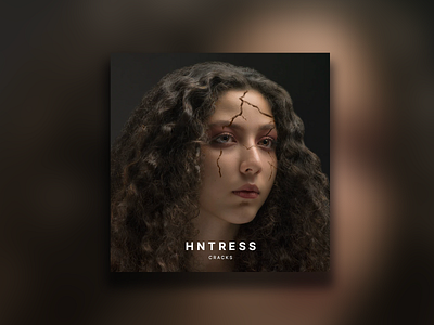 Hntress - Cracks album art music