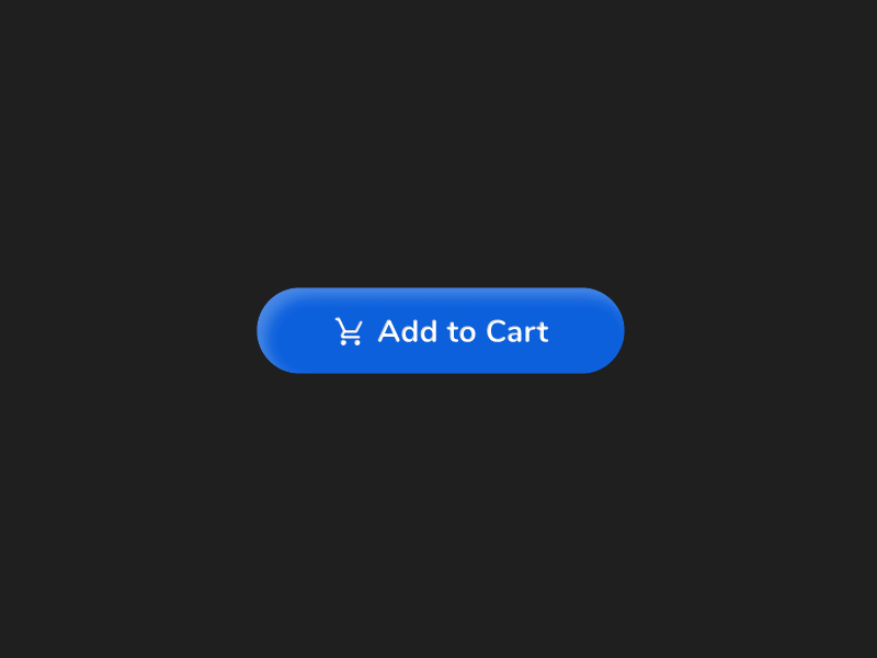 Add to Cart Button Concept animation app button prototype ui ux website