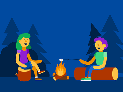 Illustration | Campfire