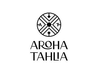 AROHA TAHLIA LOGO branding brands design designer graphic design graphic designer logo logo design logos