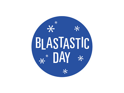 BLASTASTIC DAY! LOGO