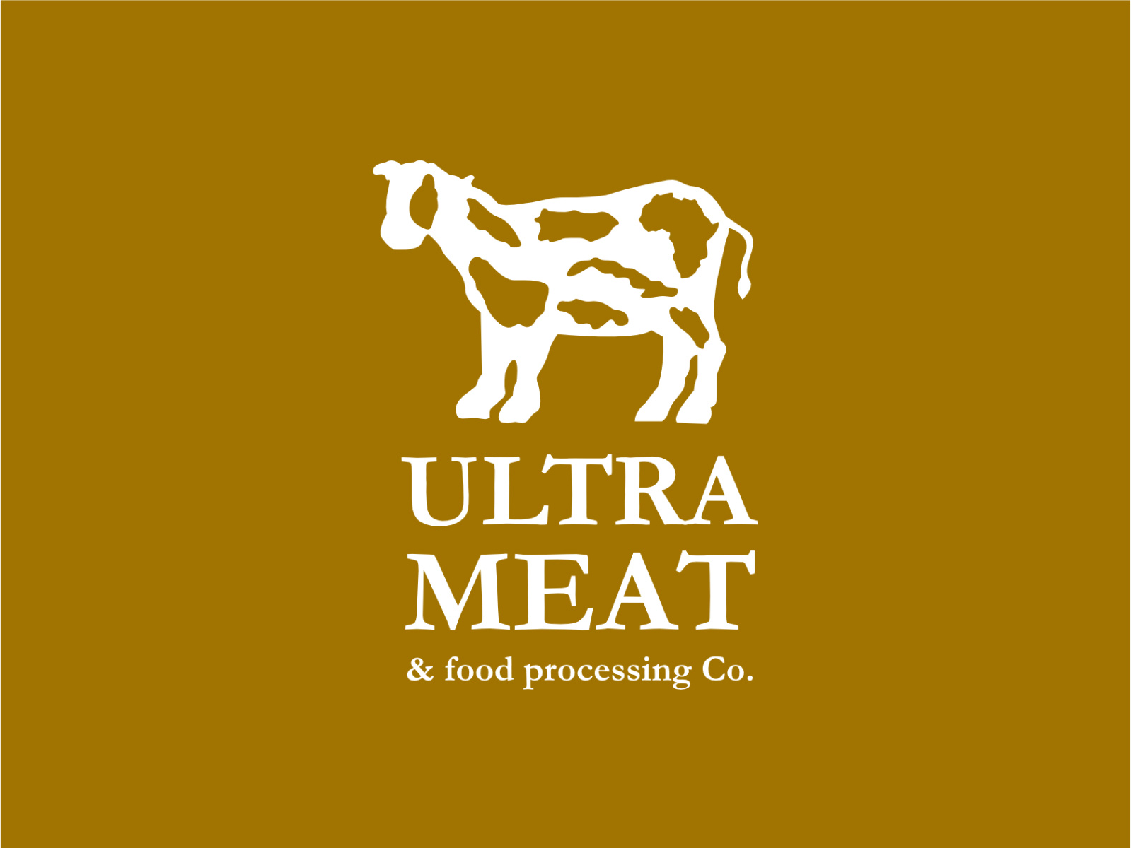 Ultra Meat Logo by Karla on Dribbble