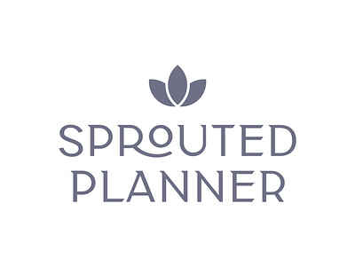 Sprouted Planner logo brand branding brands design designer graphic graphic design graphic designer logo logo design logo designer logod