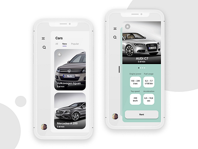 Carsharing App Concept