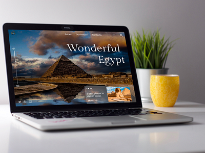 Travel Website Concept