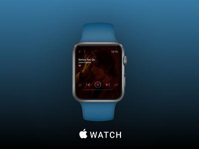 Music Player for Apple Watch | Daily UI #009