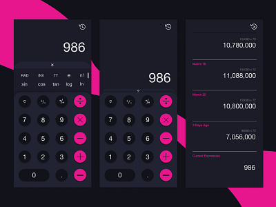 iOS Calculator Redesign | Daily UI 004 004 app application calculator calculator app calculator ui daily dailyui dailyuichallenge debut design redesign retro ui uiux user experience design user interface design ux visual design