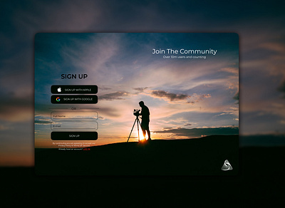Sign Up Form abstract adobe adobexd app createwithadobexd dailyui design dribble form illustraion interface minimal rebound sign signup ui user experience design user interface design ux webview
