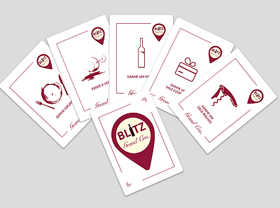 Game Cards branding cardgame cards design illustration vector wine
