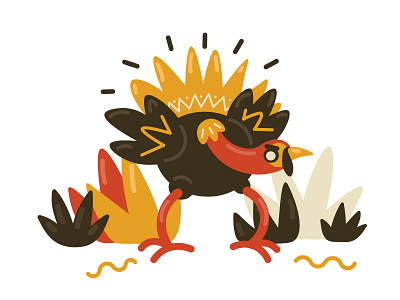 Saucy Turkey Illustration