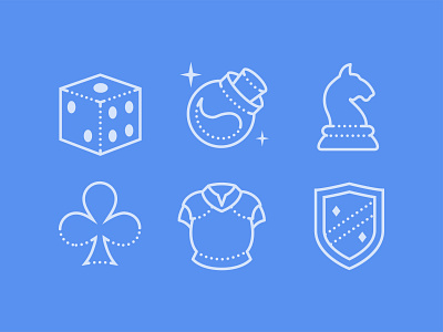 Dotted Icons of Gaming