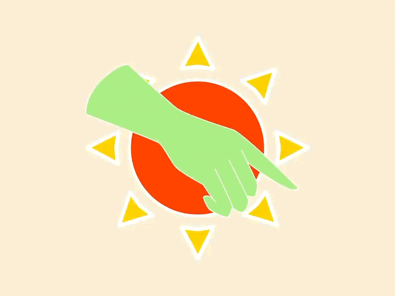 I Put a Spell On You animation hand hand drawn illustration mograph spell sun