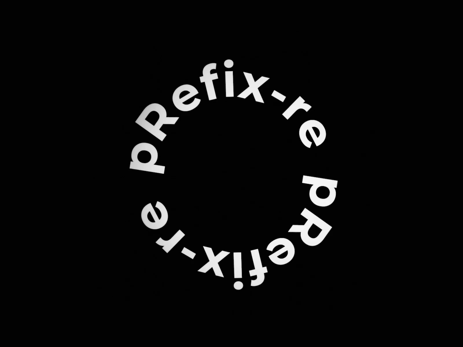 prefix logo aftereffects animation blender blender3d branding design logo moving