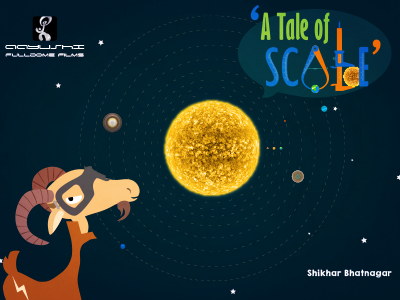 A Tale Of Scale - Kindle Book a tale of scale astronomy biggest star fisheye fulldome goat illustration kindle planets size comparison stars