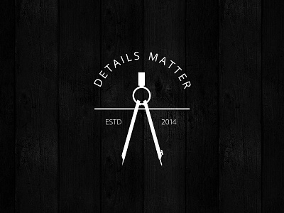 Details Matter Clothing Logo branding logo logo design urban wear
