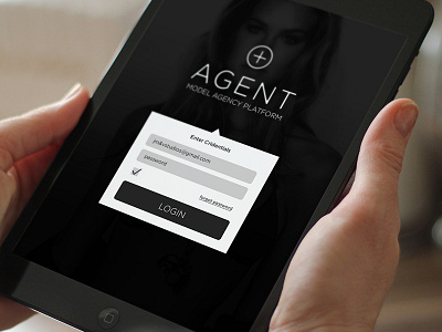 Agent logo logo design ui ui design user interface